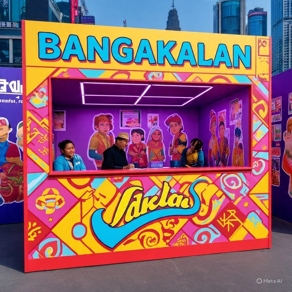 Sewa booth 3x3 bangkalan