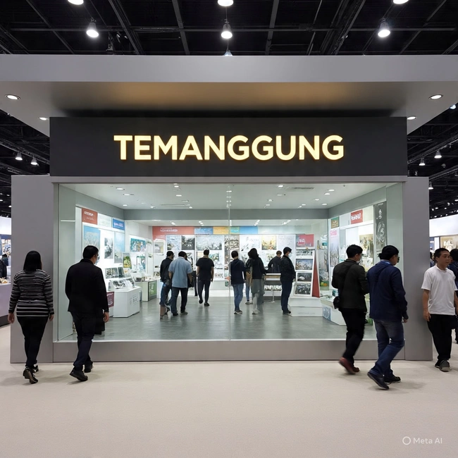 kontraktor booth pameran temanggung